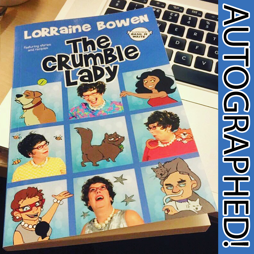 The Crumble Lady Book - Autographed from Lorraine!